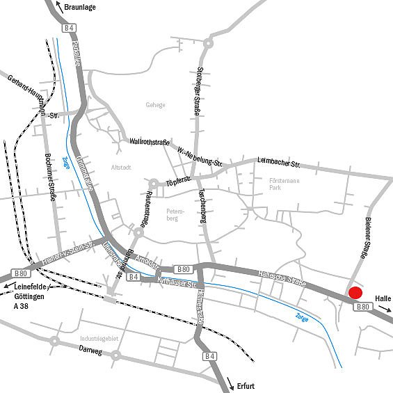 Anfahrt TGC Gebrauchtwagencenter (Foto: wirsinds) Anfahrt TGC Gebrauchtwagencenter (Foto: wirsinds)