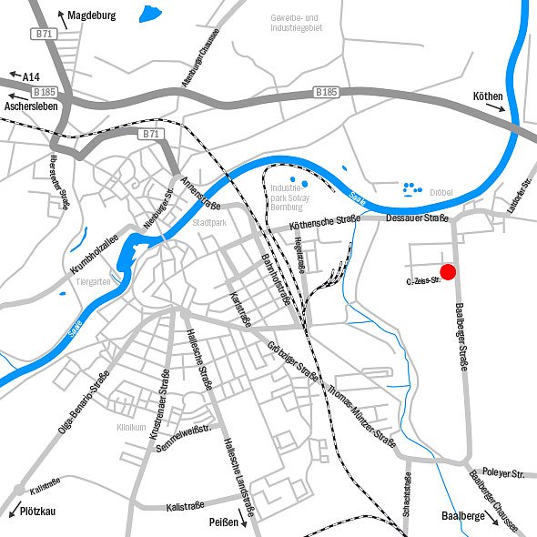 Anfahrt Bernburg (Foto: Agentur wirsinds) Anfahrt Bernburg (Foto: Agentur wirsinds)