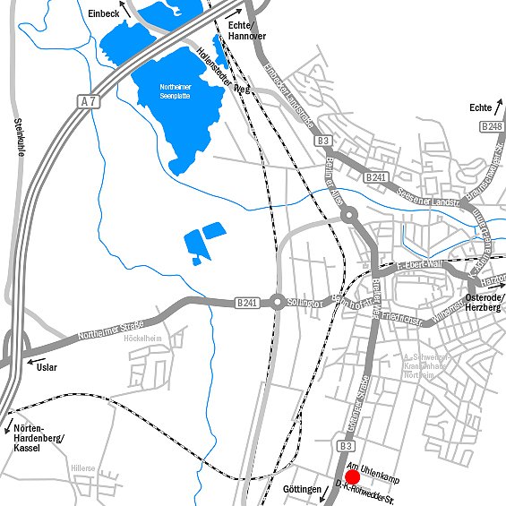 Anfahrt Mercedes Northeim (Foto: wirsinds) Anfahrt Mercedes Northeim (Foto: wirsinds)