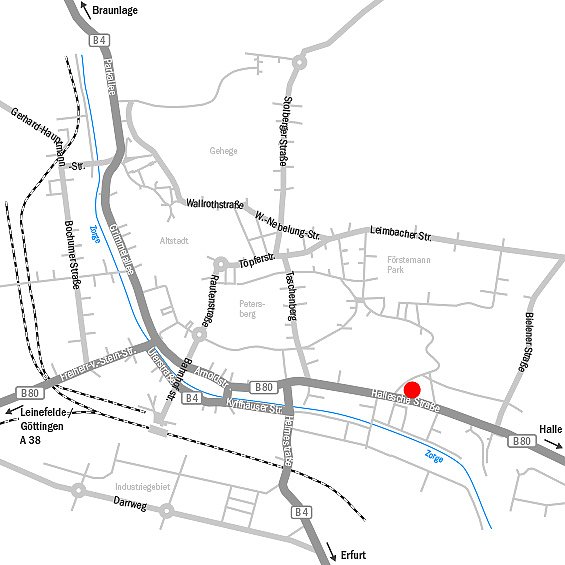 Anfahrtsskizze (Foto: Autohaus Peter Gruppe) Anfahrtsskizze (Foto: Autohaus Peter Gruppe)