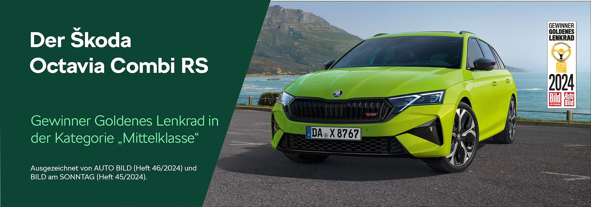 der neue koda Octavia RS