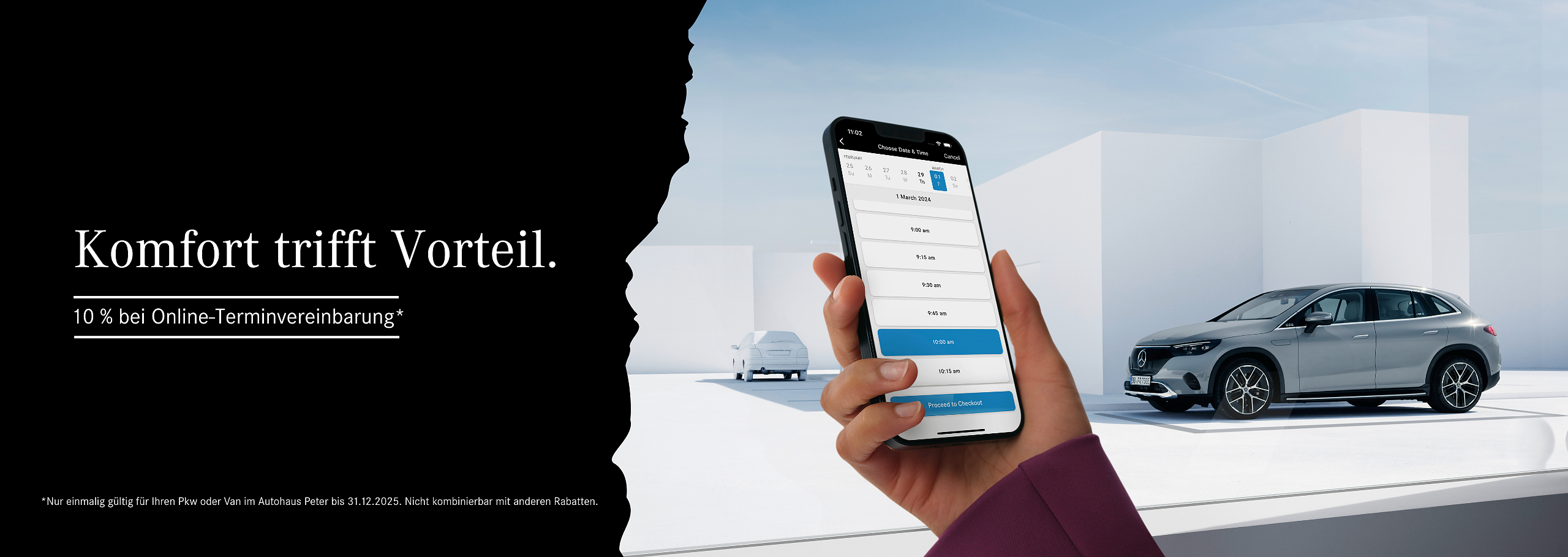 Komfort trifft Vorteil.