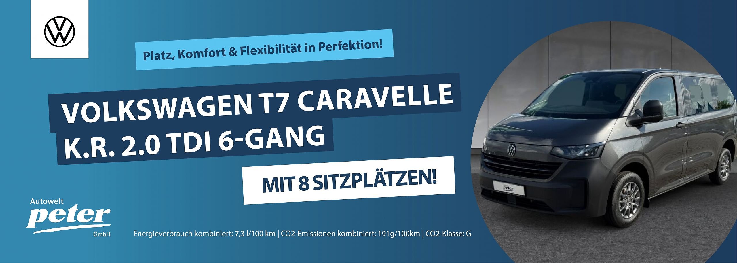 Grafik zum Angebot Volkswagen T7 Caravelle