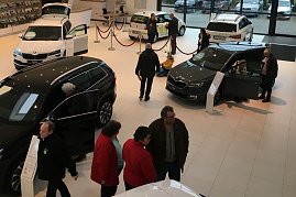 Impressionen vom SKODA-Buffet