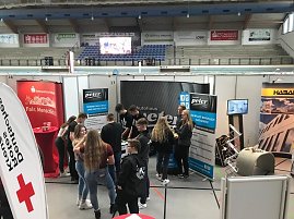 Impressionen von der Berufsmesse in der Wiedigsburghalle