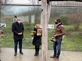 Impressionen aus dem Th&uuml;ringer Zoopark Erfurt und der &Uuml;bergabe der Patenschaftsurkurden.