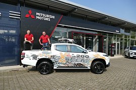 Carsten Hildebrand und Frank Hepold sind die Mitsubishi-Verk&auml;ufer in G&ouml;ttingen. 