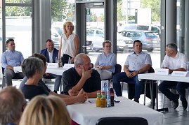 Eindr&uuml;cke von der Begr&uuml;&szlig;ungsveranstaltung