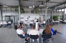 Eindr&uuml;cke von der Begr&uuml;&szlig;ungsveranstaltung