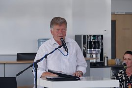 Eindr&uuml;cke von der Begr&uuml;&szlig;ungsveranstaltung