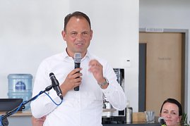 Eindr&uuml;cke von der Begr&uuml;&szlig;ungsveranstaltung