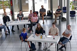 Eindr&uuml;cke von der Begr&uuml;&szlig;ungsveranstaltung