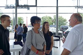 Eindr&uuml;cke von der Begr&uuml;&szlig;ungsveranstaltung