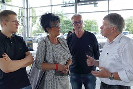 Eindr&uuml;cke von der Begr&uuml;&szlig;ungsveranstaltung