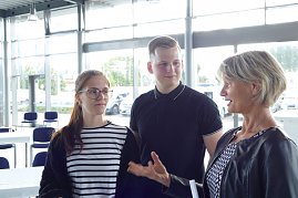 Eindr&uuml;cke von der Begr&uuml;&szlig;ungsveranstaltung