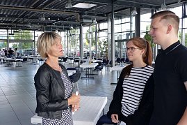 Eindr&uuml;cke von der Begr&uuml;&szlig;ungsveranstaltung