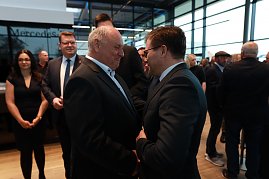 VIP-Abend anl&auml;sslich der Er&ouml;ffnung des Mercedes-Benz Centers in Lutherstadt Wittenberg
