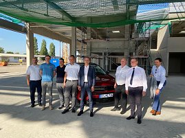 Hoher Besuch in Erfurt