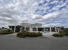 Entwicklung auf der Baustelle des neuen Mercedes-Benz-Centers in Nordhausen 