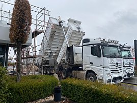 Baustellen-Update vom Mercedes-Benz Center aus Nordhausen