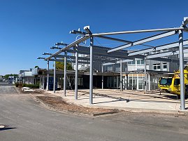 Baustellen-Update vom Mercedes-Benz Center aus Nordhausen