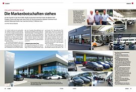 Die Markenbotschaften stehen - Stellantis-Autohaus Erfurt