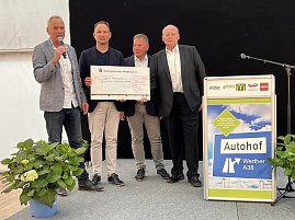 Feierliche Er&ouml;ffnung des Autohofs an der A38/Werther