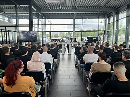 Willkommensempfang f&uuml;r unsere 46 neuen Peter-Azubis