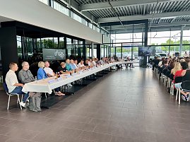 Willkommensempfang f&uuml;r unsere 46 neuen Peter-Azubis