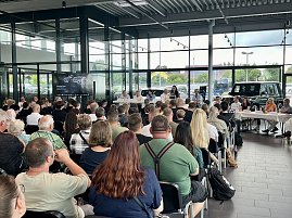  Willkommensempfang f&uuml;r unsere 46 neuen Peter-Azubis