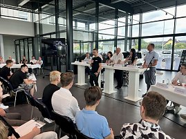 Willkommensempfang f&uuml;r unsere 46 neuen Peter-Azubis