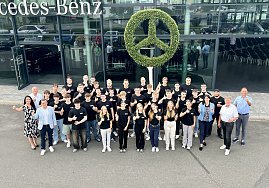 Willkommensempfang f&uuml;r unsere 46 neuen Peter-Azubis