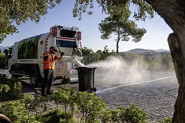 FUSO zeigt auf der IAA Transportation den vollelektrischen eCanter (Foto: Daimler Truck AG)
