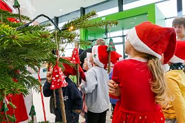 Ein weihnachtliches Abenteuer für die Frösche des DRK-Kindergartens Sonnenschein (Foto: )