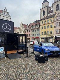 Bilder von den Impressionen der Wittenberger Lichternacht (Foto: Autohaus Peter GmbH)