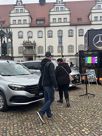 Bilder von den Impressionen der Wittenberger Lichternacht (Foto: Autohaus Peter GmbH)