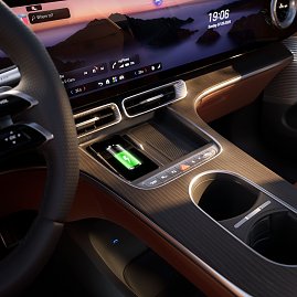 Der neue Mercedes-Benz GLC 400 4MATIC mit EQ Technologie. Energieverbrauch kombiniert: 14,9-18,8 kWh/100 km | CO2-Emissionen kombiniert: 0 g/km | CO2-Klasse: A [1] Interieur: Leder, beech brown/schwarz [1] Die Angaben sind vorläufig. Es liegen bislang weder bestätigte Werte von einer amtlich anerkannten Prüforganisation noch eine EG-Typgenehmigung noch eine Konformitätsbescheinigung mit amtlichen Werten vor. Abweichungen zwischen den Angaben und den amtlichen Werten sind möglich. Inhalt des Displays kann vom Serienstand abweichen. (Foto: Mercedes-Benz AG)