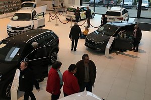 Impressionen vom SKODA-Buffet