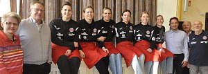 Der Th&uuml;ringer HC hilft im Restaurant des Herzens 