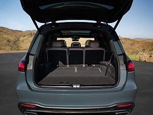 Der Kofferraum des neuen Mercedes-Benz GLS.