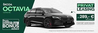 �koda Octavia Combi RS - Die &auml;u&szlig;ere Erscheinung�ist entscheidend!