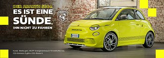 Der neue ABARTH 500e � Es ist eine S&uuml;nde, ihn nicht zu fahren.