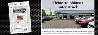 Pressenews aus Halle - von Dirk Skrzypczak (MZ): "Kleine Autoh&auml;user unter Druck"