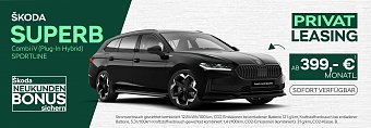 �koda Superb Combi iV -Mehr Raum. Mehr Komfort. Mehr �koda. (Autohaus Peter)