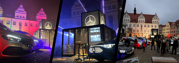 Zu sehen sind einige Impressionen der Lichternacht 2025.
