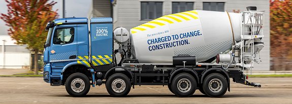 Mercedes-Benz eArocs 400: batterieelektrischer Bau-Lkw ab April bestellbar