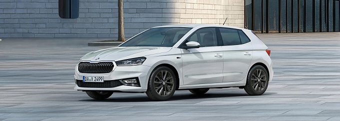 Wei&szlig;er Skoda Fabia Balance