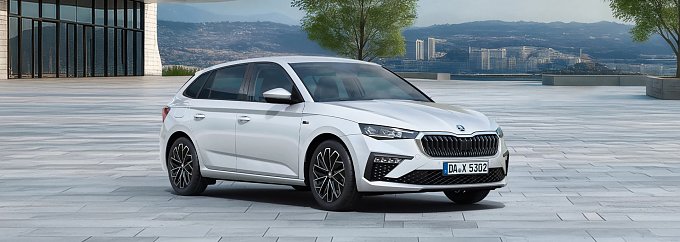 Wei&szlig;er Skoda Scala Balance