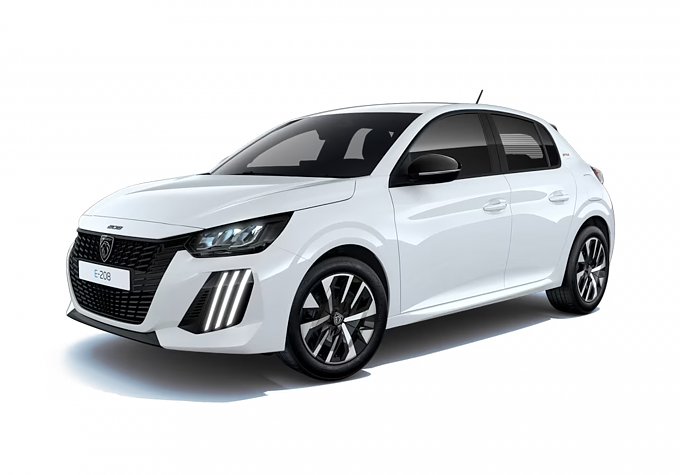wei&szlig;er Peugeot e-208